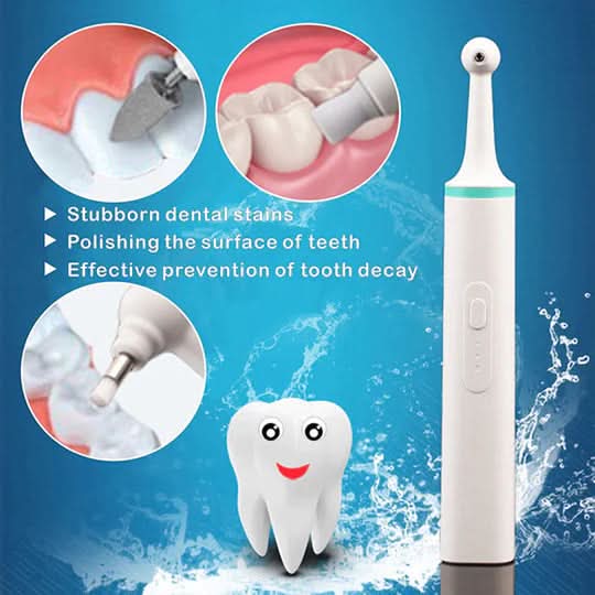 AeroSonic Ultrasonic Tooth Cleaner for Deep Cleaning and Radiant Smile | Temsk