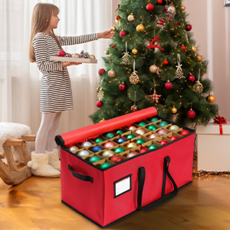 Stackable Ornament Organizer For Christmas Decor Storage | Temsk