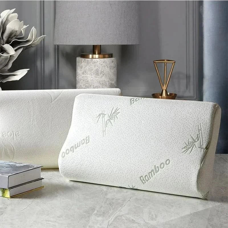 VerdantRest Sustainable Bamboo Neck Pillow For Ergonomic Support | Temsk