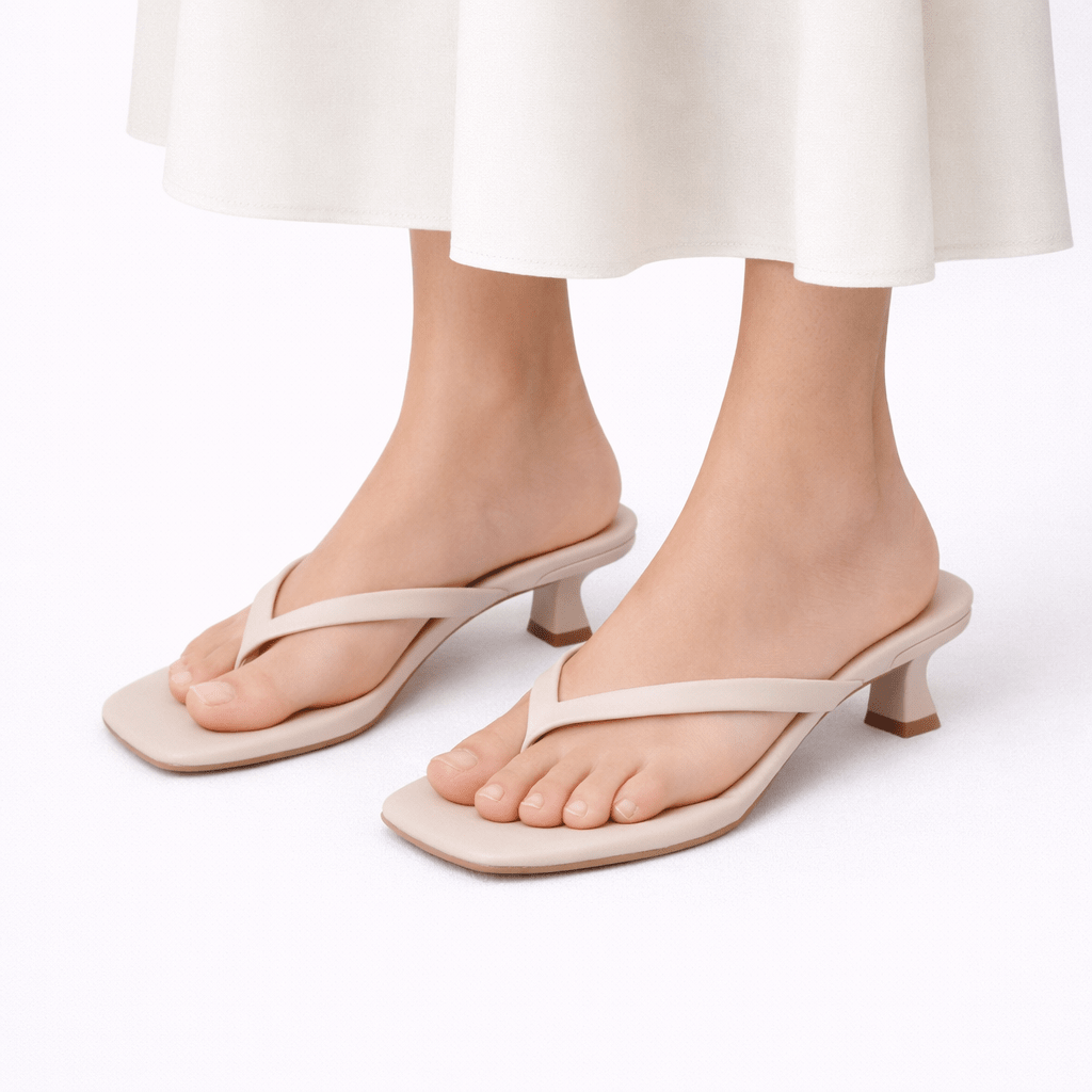 Women's Orthopedic Heeled Slippers for Summer Comfort Footwear | Temsk