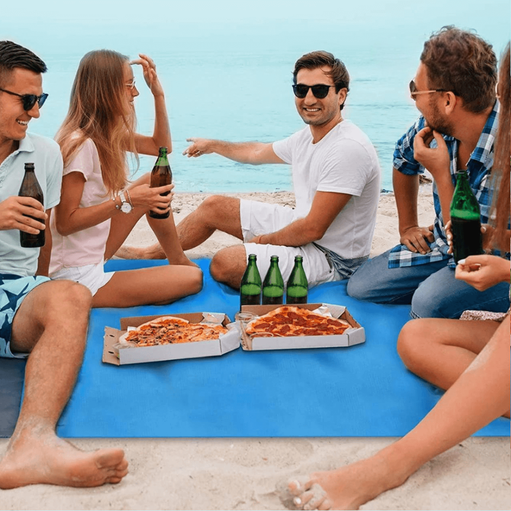 Sandfreie, faltbare Strandmatte für Picknicks und Outdoor-Reisen | Temsk
