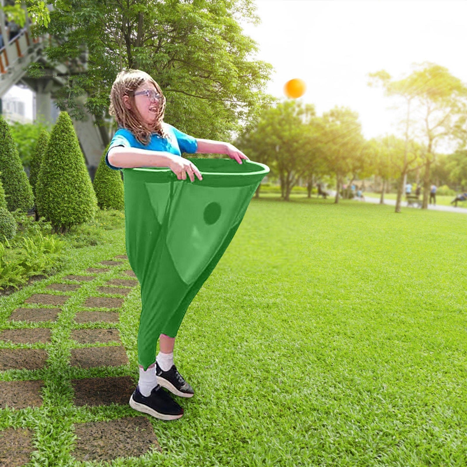 Familienspiel zum Fangen im Freien für aktive Spiele im Garten | Temsk