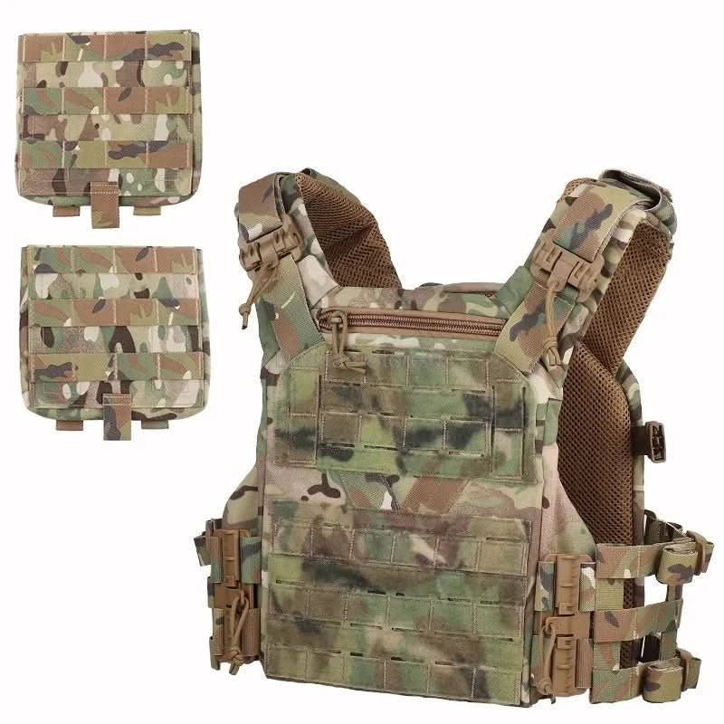 Vanguard Armor Carrier Modular Vest With Laser Cut MOLLE And Quick Release | Temsk