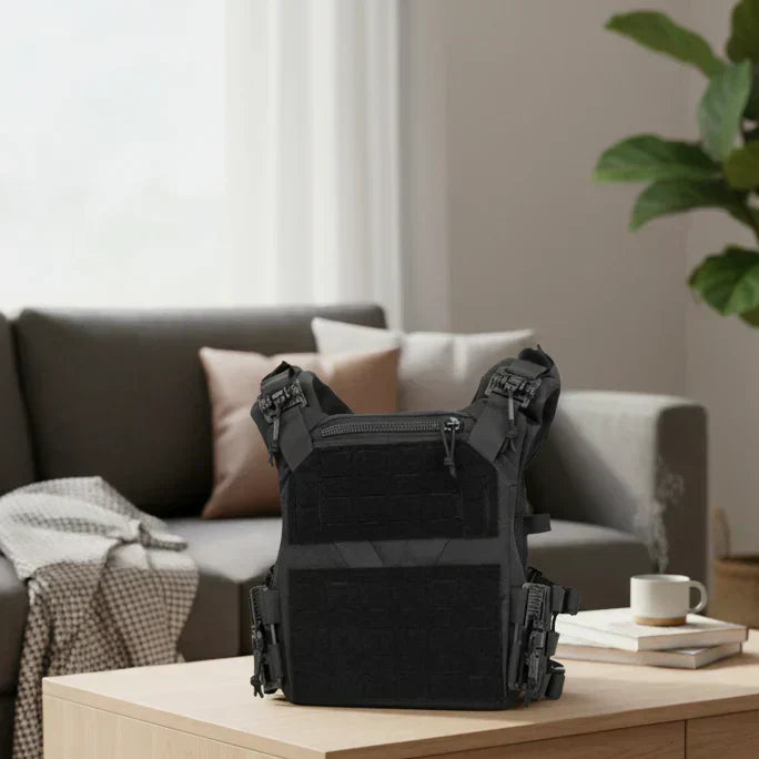 Vanguard Armor Carrier Modular Vest With Laser Cut MOLLE And Quick Release | Temsk