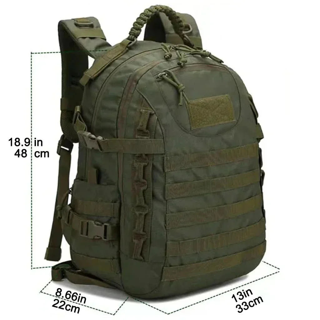 TrailGuard taktický batoh - vodotěsný outdoorový batoh na lov a kempování | Temsk