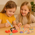 Kids Bead Painting Craft Kit For Creative Art Activity | Temsk