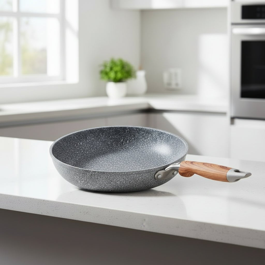 NovaPan Premium Nonstick Frying Pan For Induction And Gas | Temsk