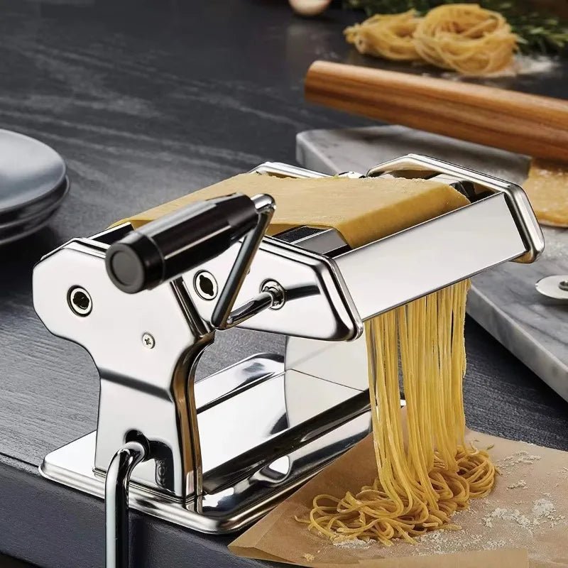 PastaCraft Ruční stroj na těstoviny s klikou a sedmi nastavitelnými tloušťkami | Temsk