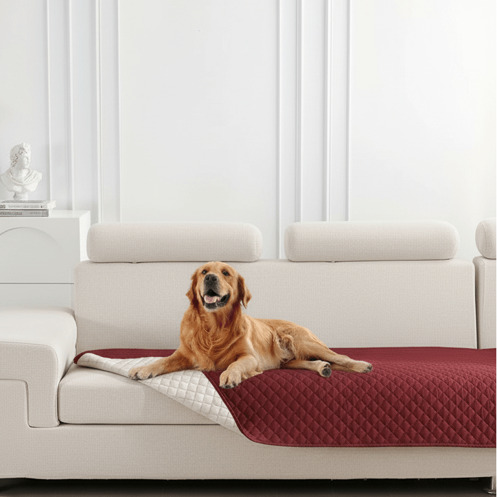 Couverture imperméable et anti-fuite PetGuard Pro pour protection des meubles | Temsk