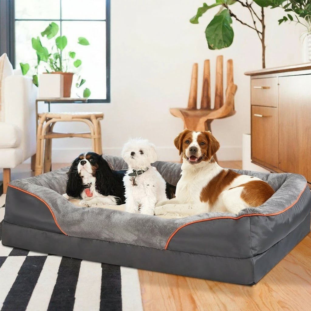 PawRelief Orthopedic Dog Bed With Padding And Non Slip Bottom | Temsk