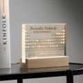 Acrylic LED Table Display For Real Elements In The Periodic Table | Temsk