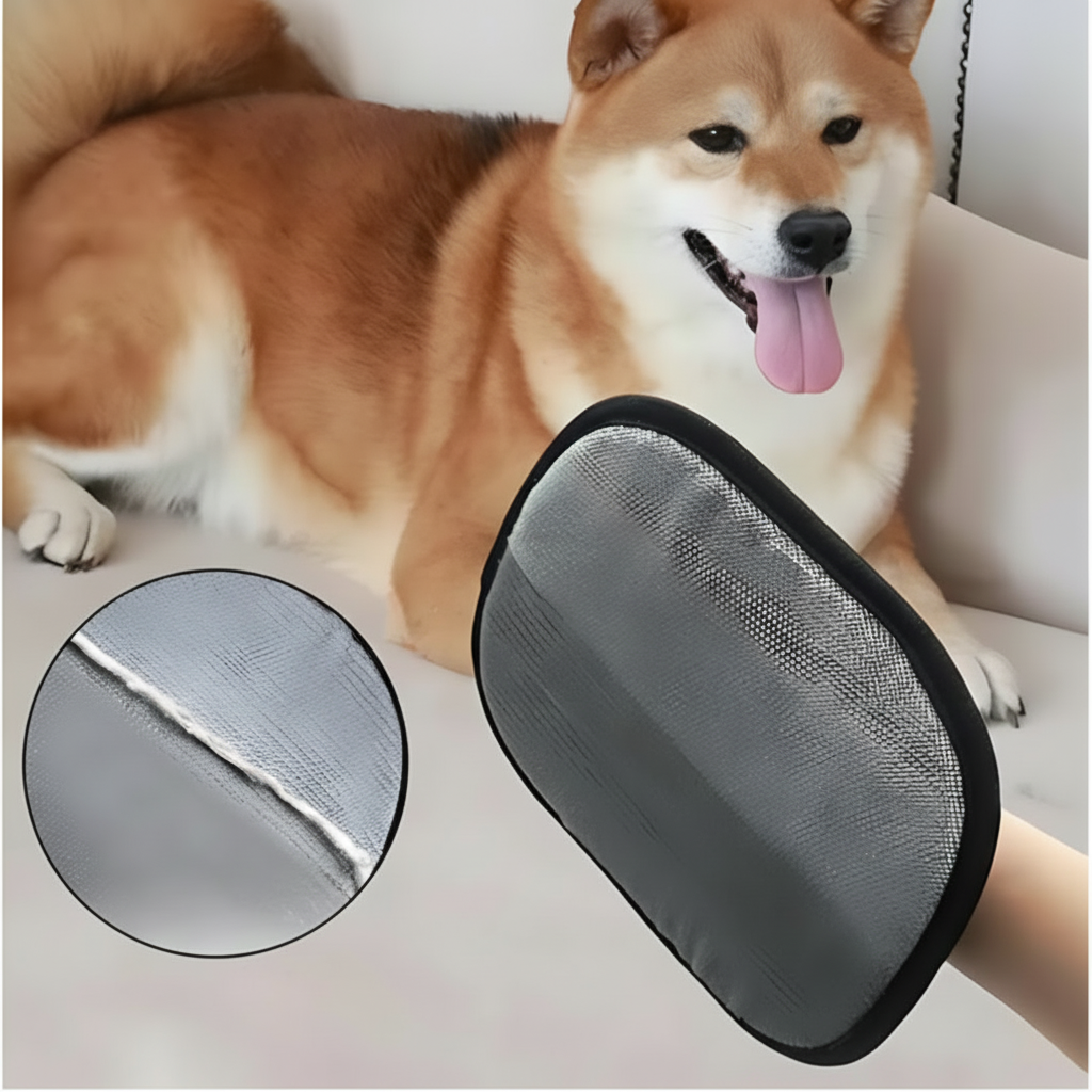 Pet Hair Removal Glove For Furniture Clothing And Carpets | Temsk