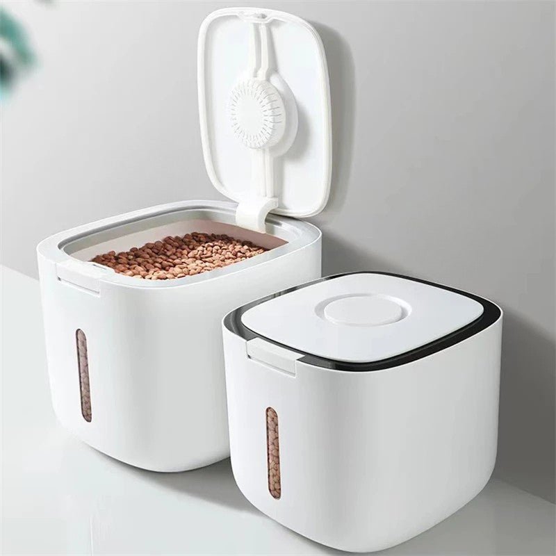 PawGuard Sealed Dog Food Storage Container With Measuring Cup | Temsk