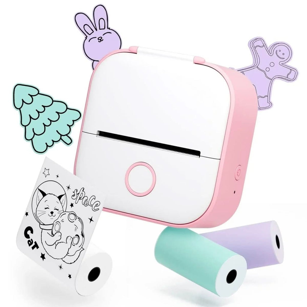 LumaPocket Mini Thermal Printer Portable Bluetooth Inkless Photo Printer | Temsk