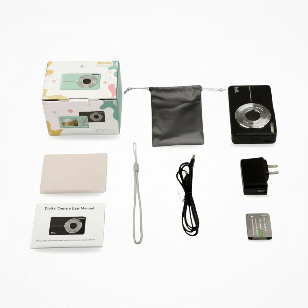 NostalgiaPix Vintage Digitalkamera med Moderne Teknologi | Temsk