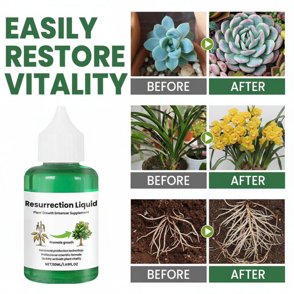 Organic Liquid Plant Growth Booster For Healthy Gardens | Temsk