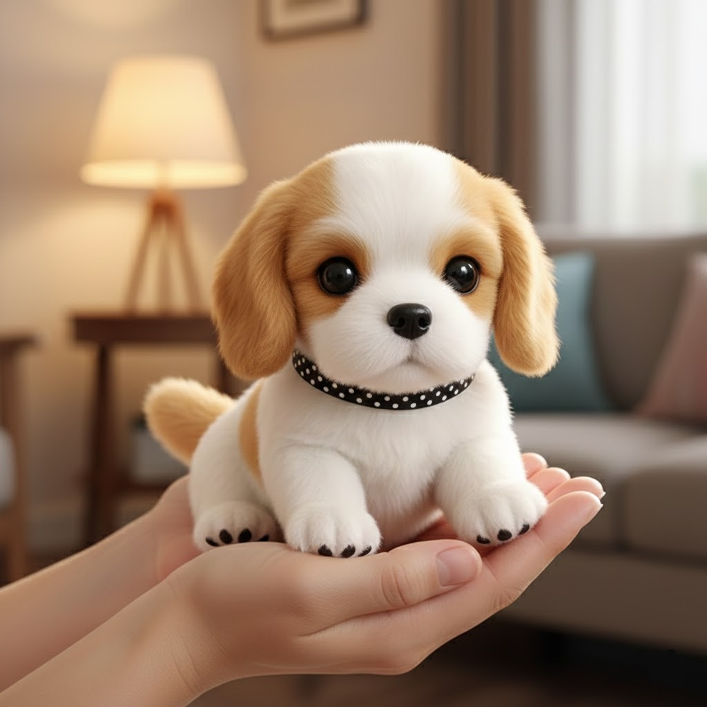 Realistic Moving Dog Plush Toy With Interactive Sounds | Temsk