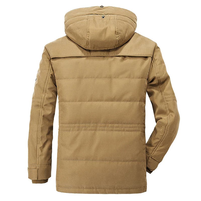 EcoLeaf Insulated Men's Winter Jacket With Rainproof Design | Temsk
