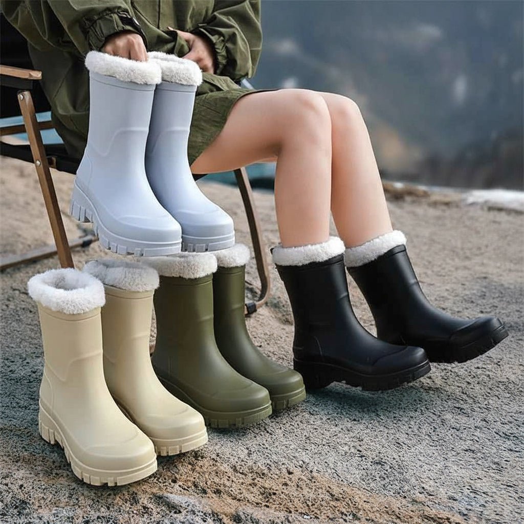 GlacierStride Women's Winter Boots With Waterproof All Weather Design | Temsk