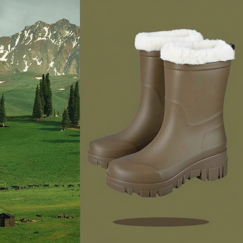 GlacierStride Women's Winter Boots With Waterproof All Weather Design | Temsk