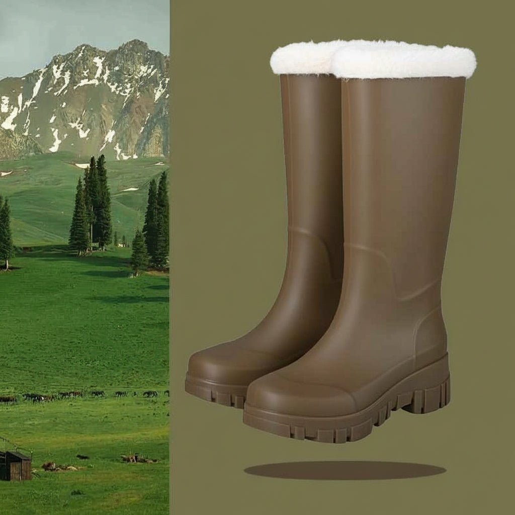 GlacierStride Women's Winter Boots With Waterproof All Weather Design | Temsk