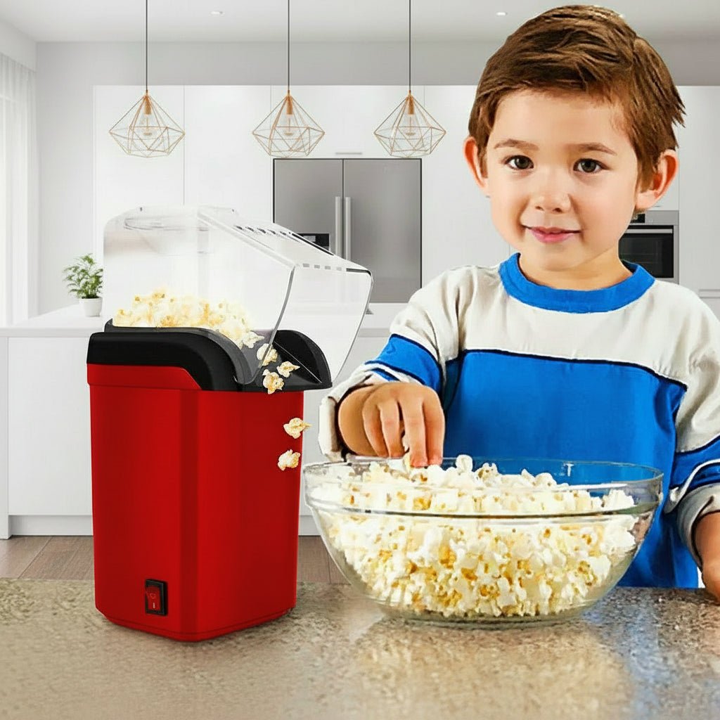 AeroPop Mini Electric Popcorn Maker For Quick Healthy Snacks | Temsk