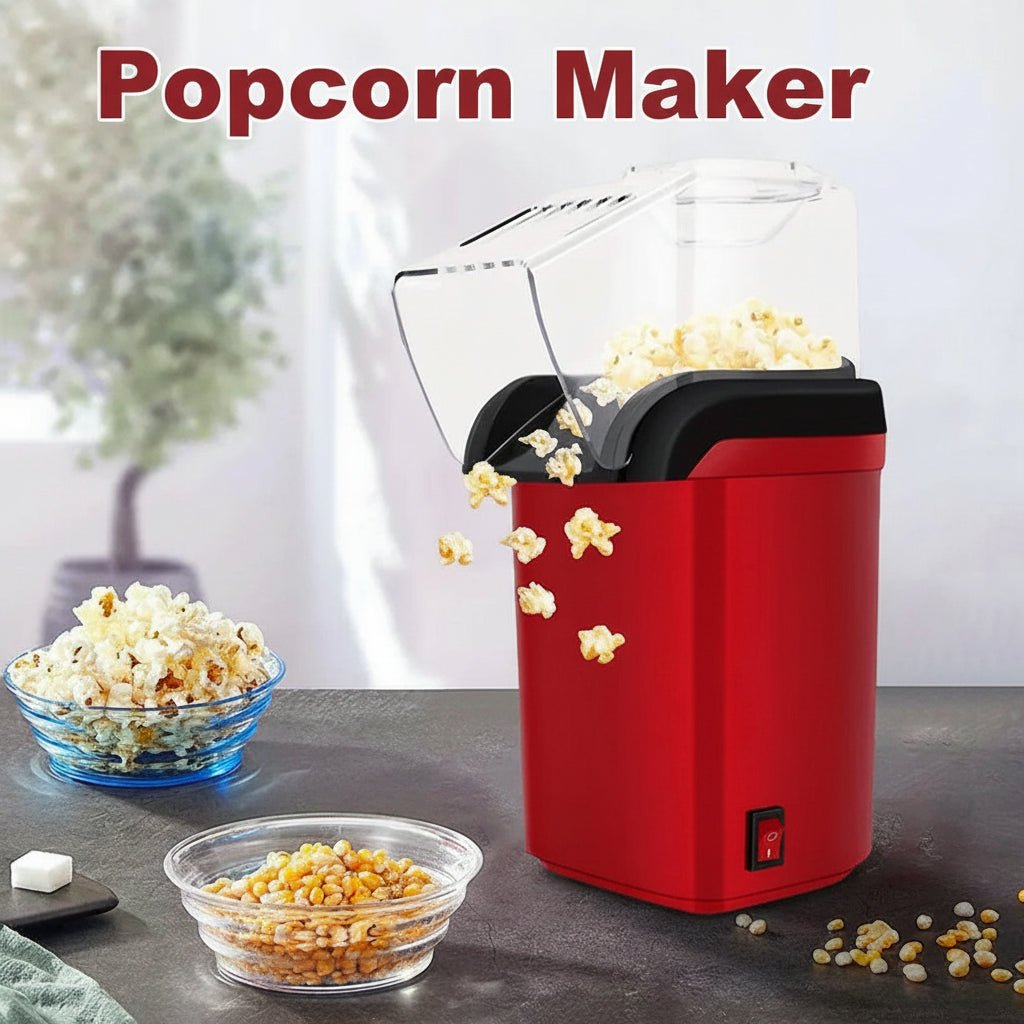 AeroPop Mini Electric Popcorn Maker For Quick Healthy Snacks | Temsk