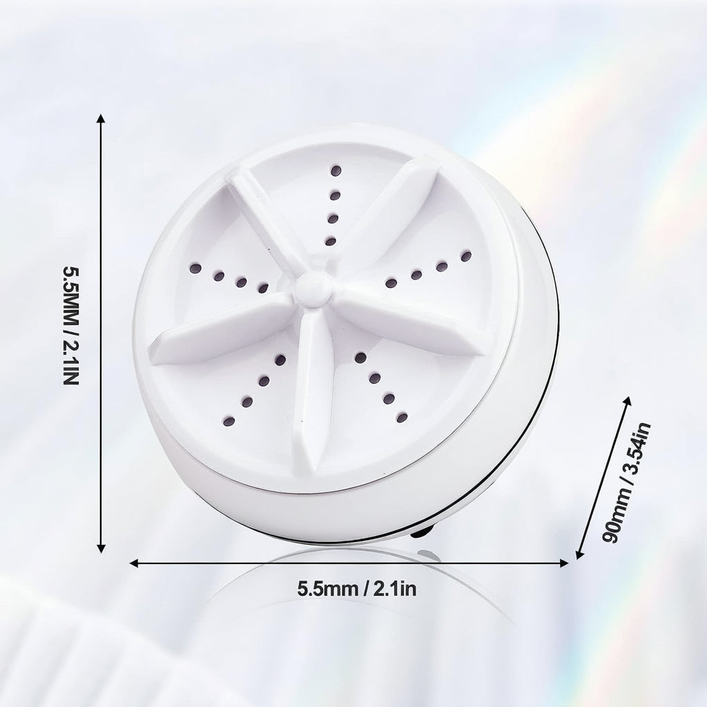 Portable USB Ultrasonic Clothes Washer For Travel And Delicate Loads | Temsk