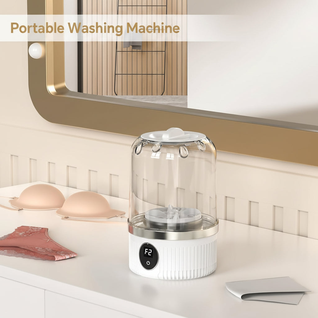 Compacte USB Mini Wasmachine voor Snelle Was | Temsk
