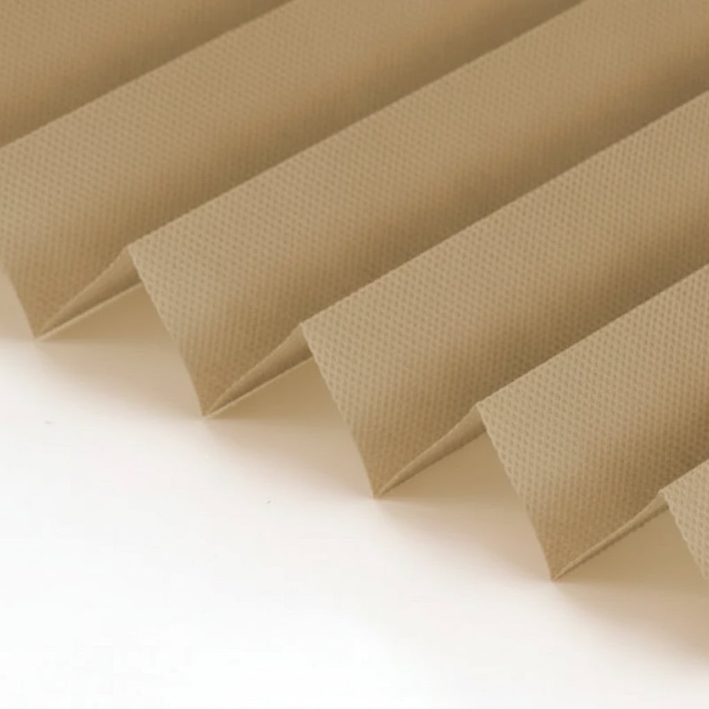 LuminaShade Pleated Blackout Blinds, Self-Adhesive Roller Blinds for Home and Office | Temsk