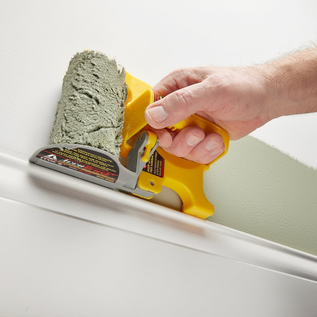 Paint Roller Edger Tool For Clean Lines On Walls And Trim | Temsk