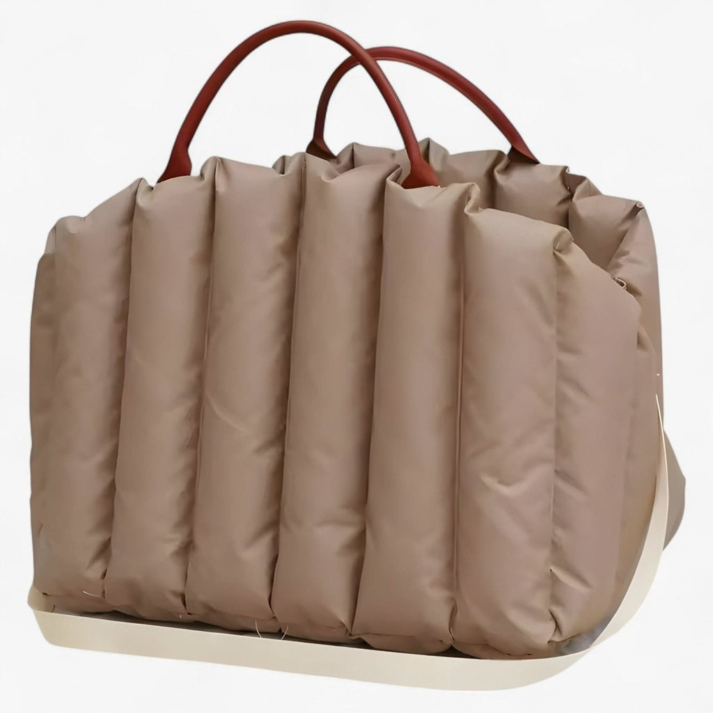 PawVista Lightweight Dog Carrier Bag With Warm Lining And Safety Belt For On The Go | Temsk