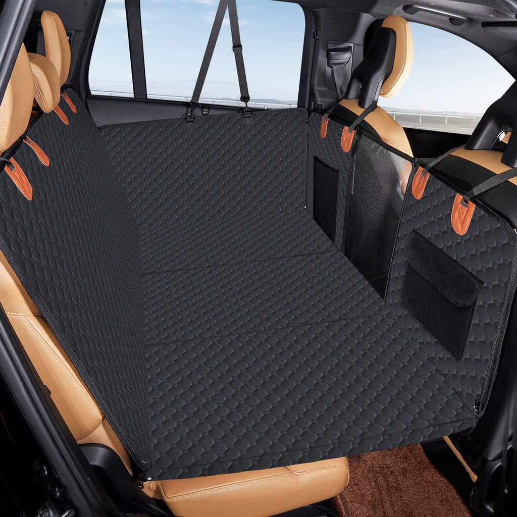 Premium Dog Seat Cover With Hard Bottom For SUVs And Cars | Temsk