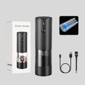 Rechargeable Electric Salt And Pepper Grinder With LED Light | Temsk