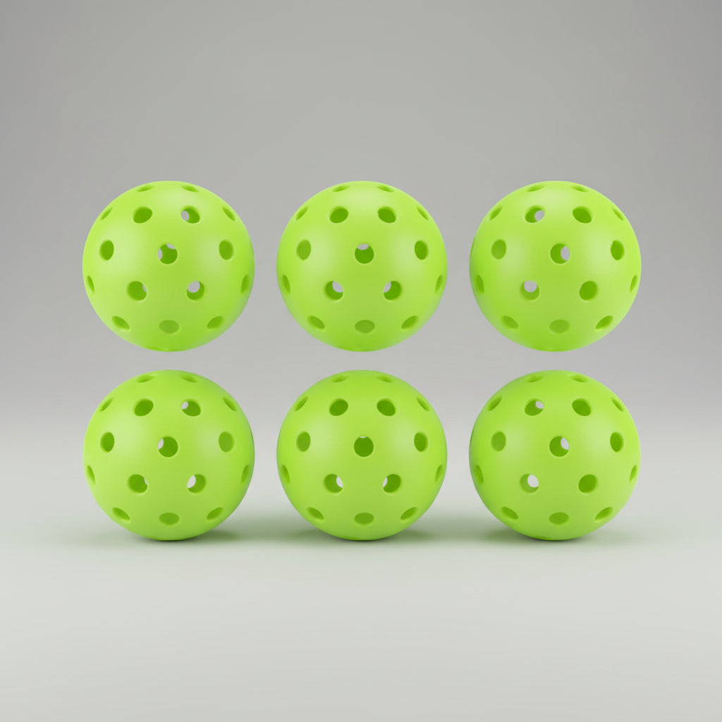 Outdoor 40-Hole Lightweight Pickleball Balls for Training and Play | Temsk