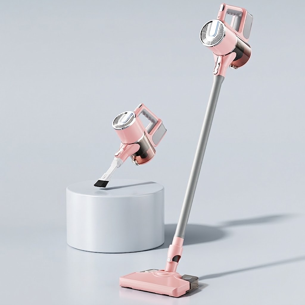 Lightweight Cordless Stick Vacuum For Home Floor Cleaning | Temsk