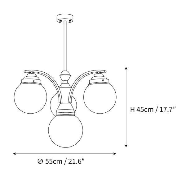 Asteria Pink and White Round Chandelier for Elegant Ambience | Snurv | Temsk
