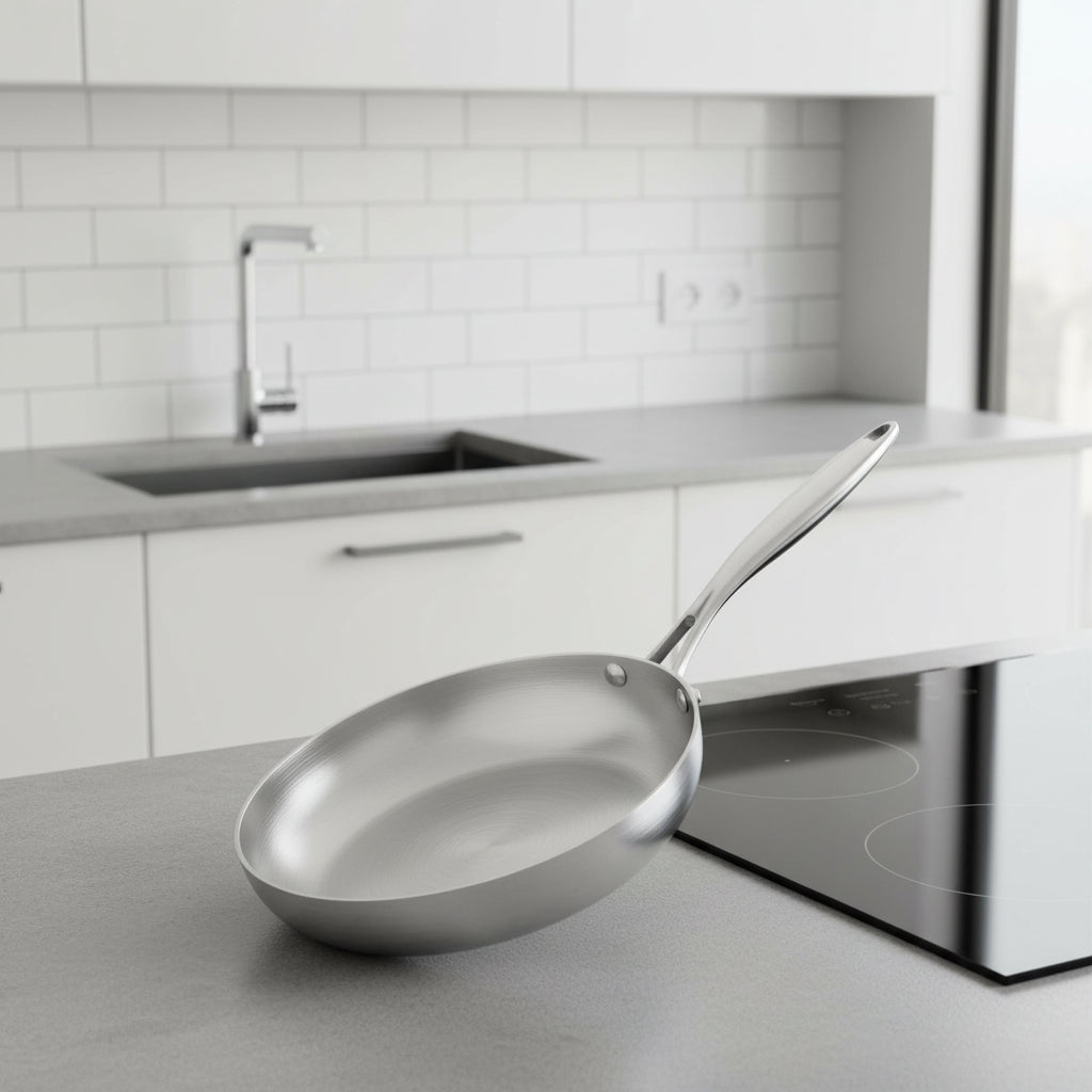 NovaSear Fry Pan Gas and Induction Compatible Cookware | Temsk