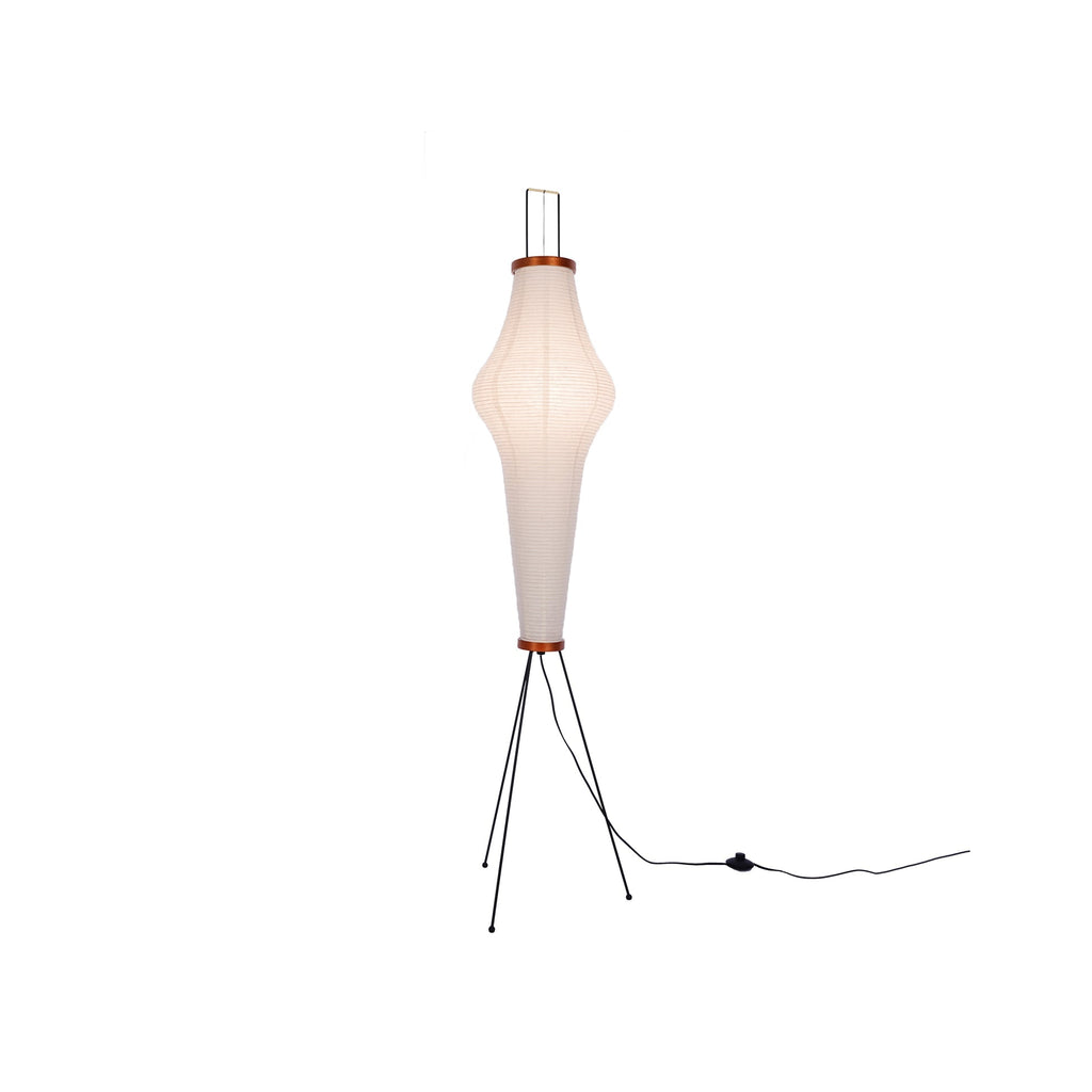 AstraLume Floor Lamp With Rice Paper Shade And Minimalist Warmth | Temsk