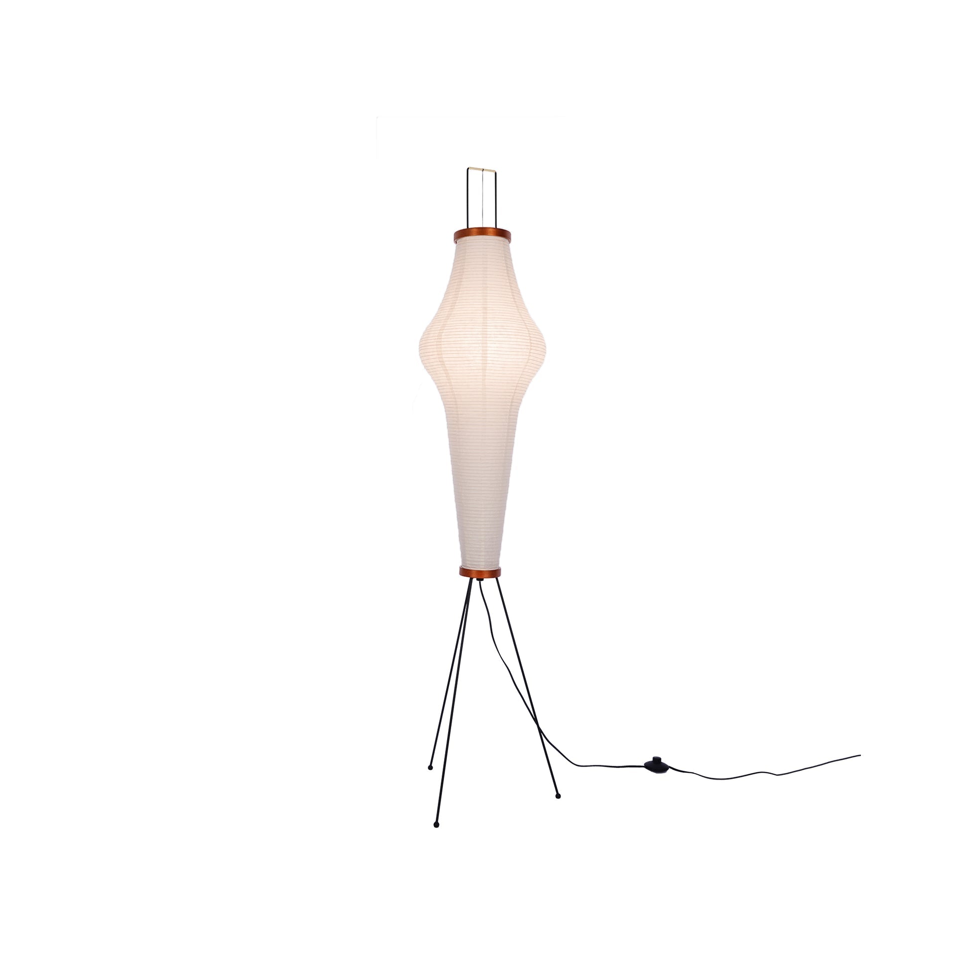 AstraLume Floor Lamp With Rice Paper Shade And Minimalist Warmth | Temsk