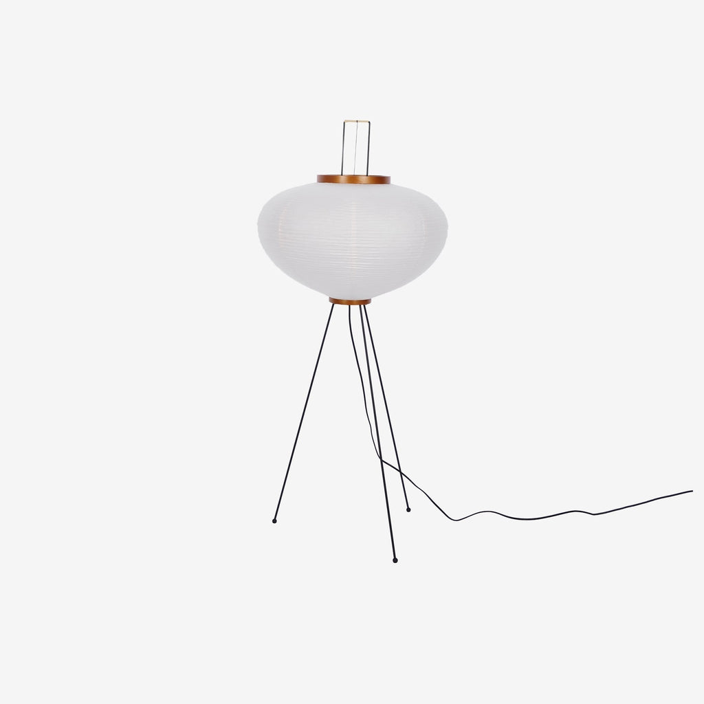AstraLume Floor Lamp With Rice Paper Shade And Minimalist Warmth | Temsk