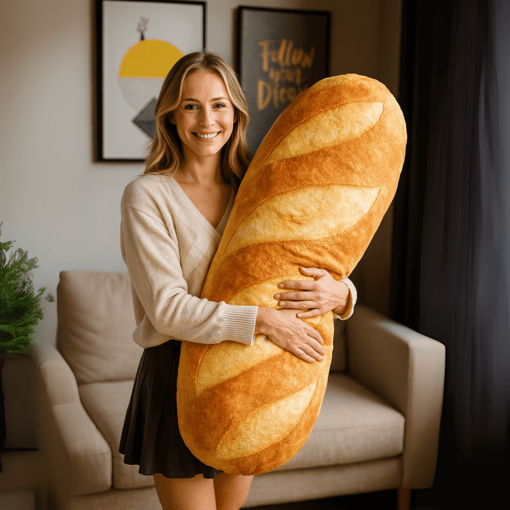 NovaCush Plush Cushion in a Baguette Design for Style and Comfort | Temsk