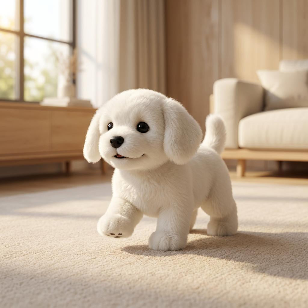 Interactive Plush Puppy Toy With Realistic Movements | Temsk