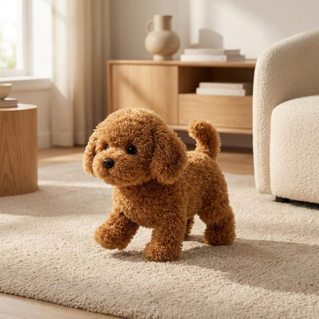 Interactive Plush Puppy Toy With Realistic Movements | Temsk