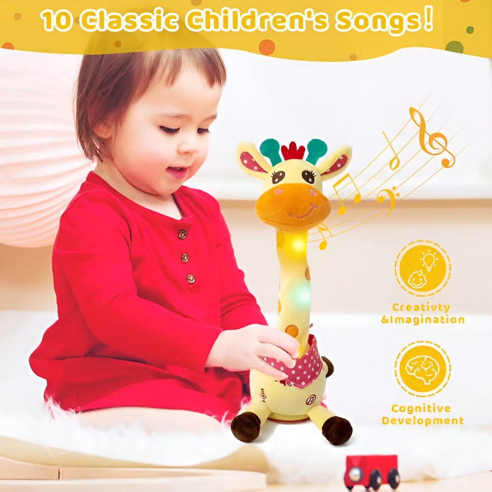 Kids Plush Giraffe Sings Interactive Musical Companion | Temsk