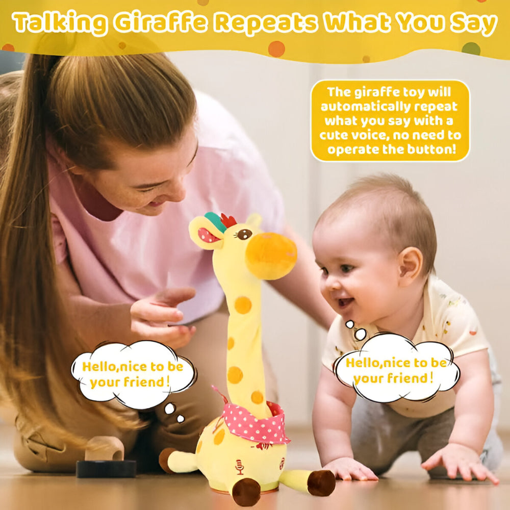 Kids Plush Giraffe Sings Interactive Musical Companion | Temsk