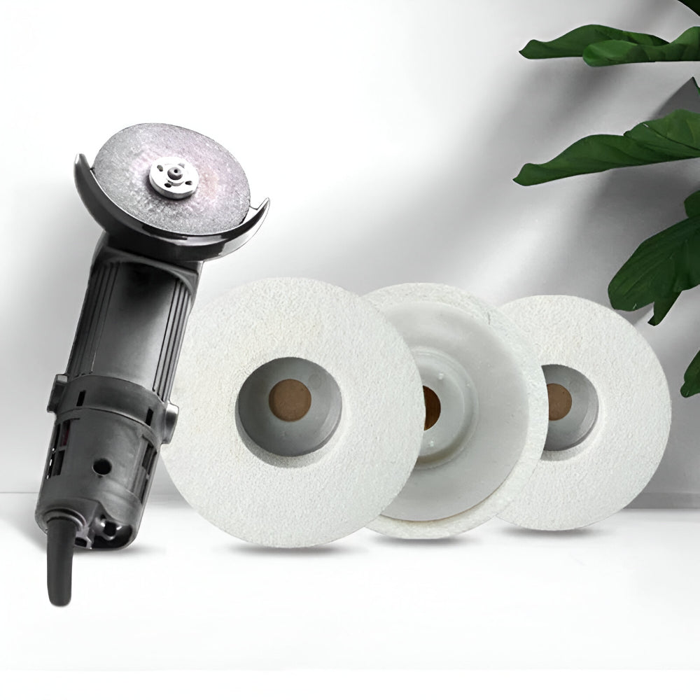 Grinder Felt Polishing Disc Set For Buffing And Surface Finishing | Temsk