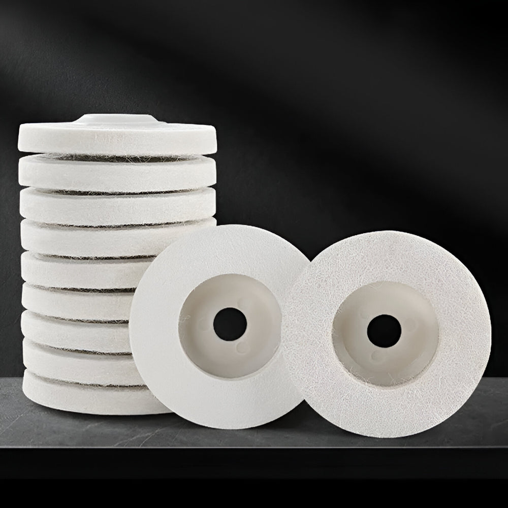 Grinder Felt Polishing Disc Set For Buffing And Surface Finishing | Temsk