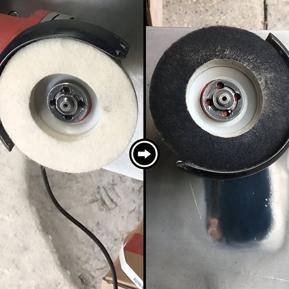 Grinder Felt Polishing Disc Set For Buffing And Surface Finishing | Temsk
