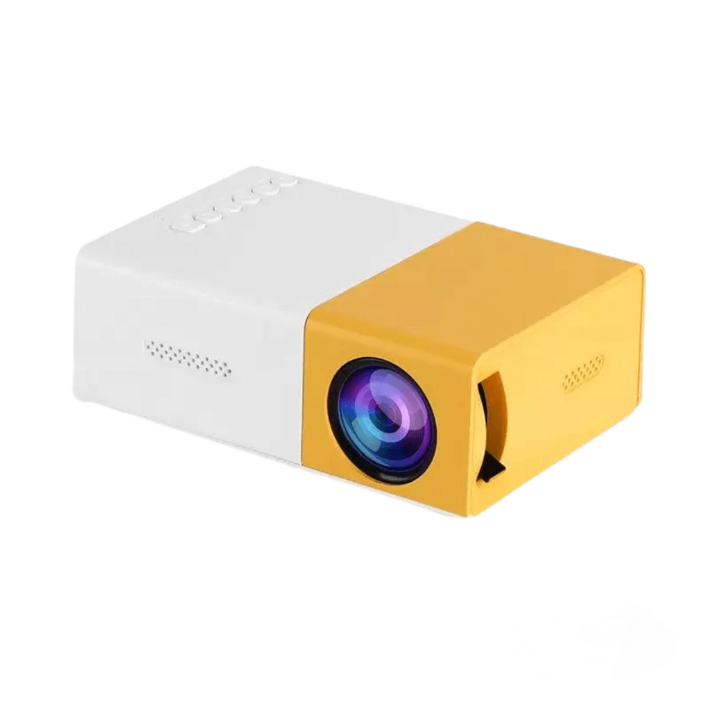 Kompakter tragbarer WiFi 6 Projektor mit 1080P HDMI-Ausgang | Temsk